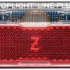 Busch-mueller Feu Arrière à Diodes TOPLIGHT Line Plus 50mm 2 Busch-mueller Feu Arrière à Diodes TOPLIGHT Line Plus 50mm -Promos Vélo Magasin 323ALT Toplight Line frontal