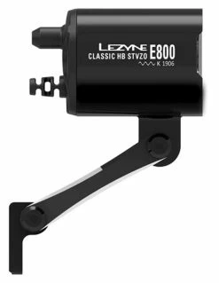 Lezyne Classic HB STVZO E800 Feu Avant Pour Vélo électrique -Promos Vélo Magasin 4710582549236LEZYNEClassicHBSTVZOE800E BikeFrontlicht1 LED ECLHB V104AE 3