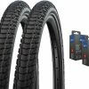 Schwalbe Marathon Plus 40-622 + Chambre à Air SV19 Set 1 Schwalbe Marathon Plus 40-622 + Chambre à Air SV19 Set -Promos Vélo Magasin Schwalbe Marathon Plus 40 622 Schlauch SV19 Set 20126270