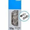 Shimano CN-LG500 Chaîne Linkglide 10/11 Vitesses Avec Quick-Link -Promos Vélo Magasin Shimano CN LG500 Linkglide ICNLG500116Q Master