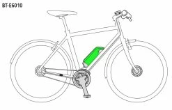 Shimano Batterie STEPS BT-E6010 418Wh Pour Montage Sur Cadre 10 Shimano Batterie STEPS BT-E6010 418Wh Pour Montage Sur Cadre -Promos Vélo Magasin Shimano STEPS BT E6010 418Wh Akku fur Rahmenmontage a