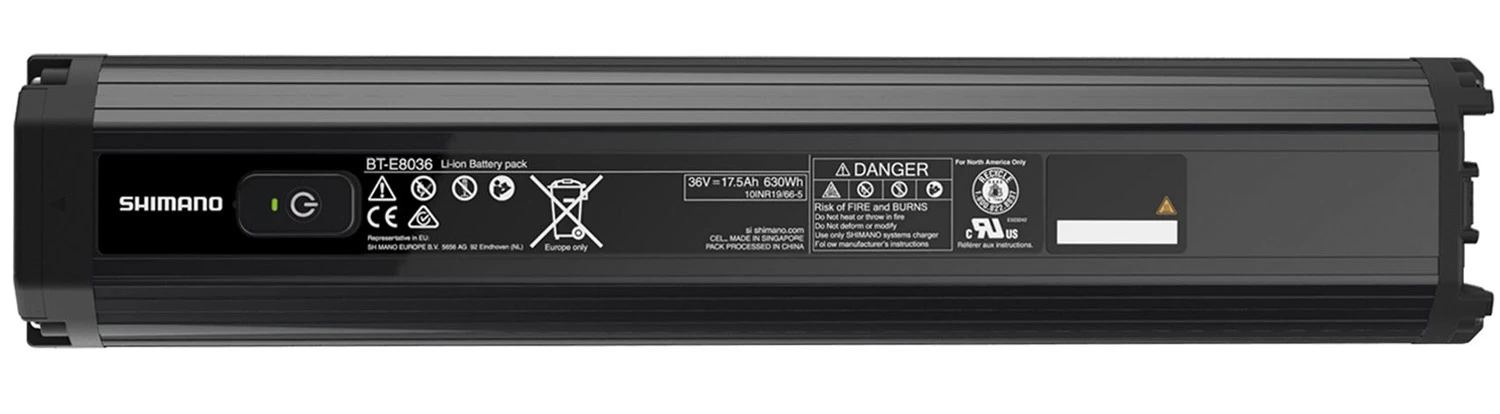 Shimano Batterie STEPS BT-E8036 630Wh Intégrée 4 Shimano Batterie STEPS BT-E8036 630Wh Intégrée – Image 2