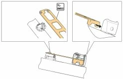 Shimano TL-BME02 Gabarit Pour Support De Batterie STEPS BM-E8010/E8016 -Promos Vélo Magasin Shimano TL BME02 YEZY00014 d