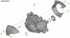 Shimano Vis De Fixation Pour Boîtier STEPS SM-DUE80 7 Shimano Vis De Fixation Pour Boîtier STEPS SM-DUE80 -Promos Vélo Magasin Shimano Befestigungsschrauben fur Steps Gehause SM DUE80 Y72G98010 c