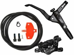 Shimano Jeu De Freins à Disque XT BL-T8100+BR-M8120 6 Shimano Jeu De Freins à Disque XT BL-T8100+BR-M8120 -Promos Vélo Magasin Shimano XT BL T8100 BR M8120 Scheibenbremse 1700mm hinten IM81201JRRXSA170 b