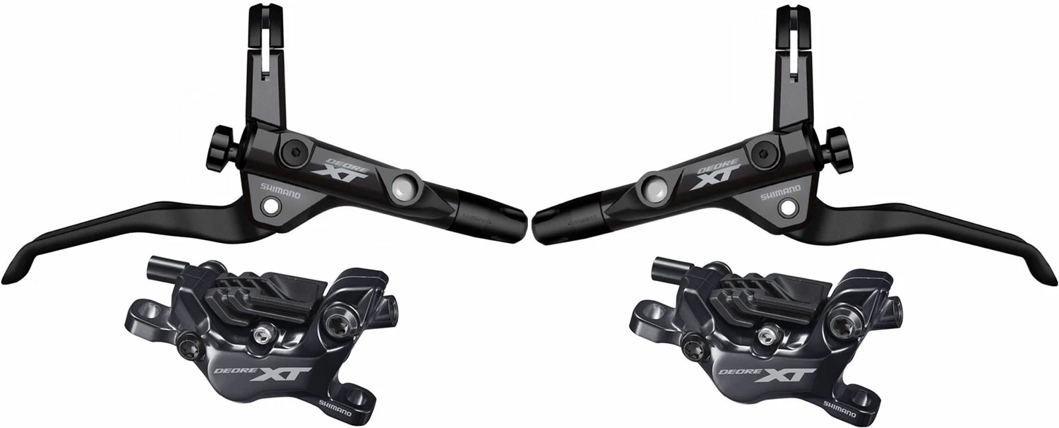 Shimano Jeu De Freins à Disque XT BL-T8100+BR-M8120 2 Shimano Jeu De Freins à Disque XT BL-T8100+BR-M8120