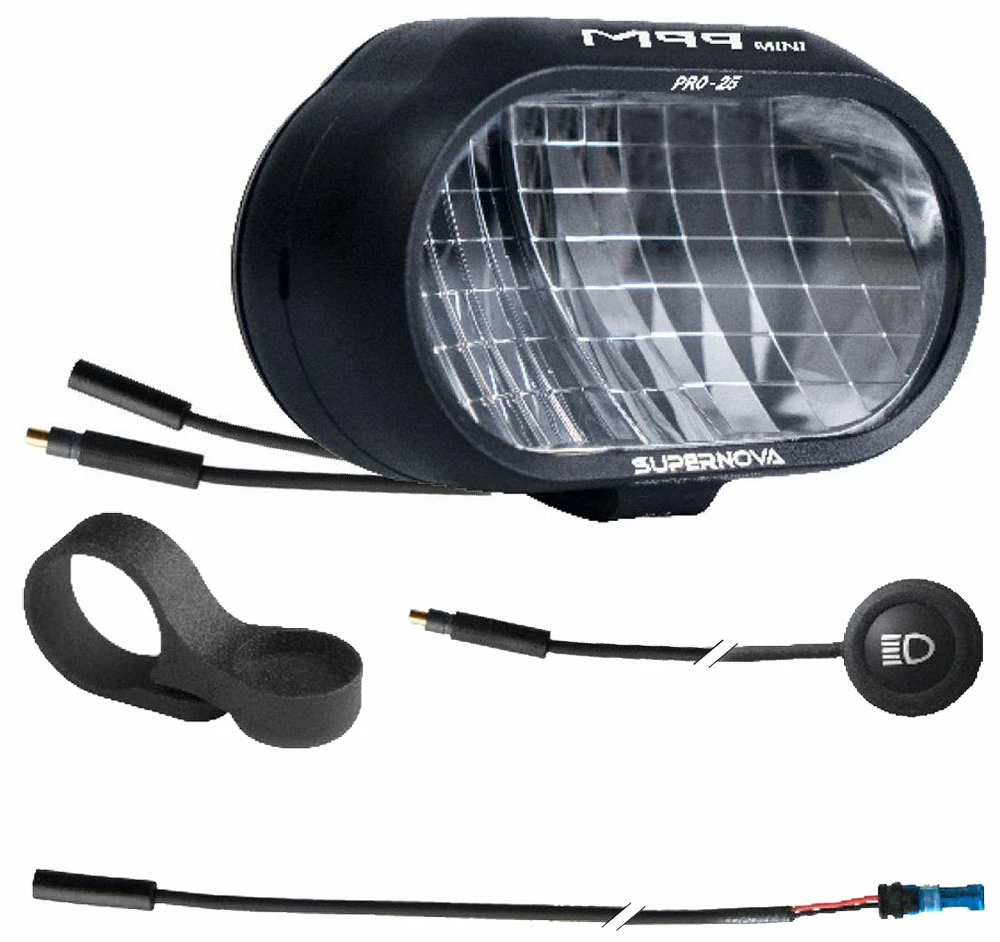 Supernova M99 Mini Pro 25 U-Series - Phare Pour E-bike 3 Supernova M99 Mini Pro 25 U-Series - Phare Pour E-bike