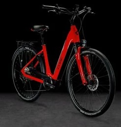 Cube Supreme Sport Hybrid Pro 500 Easy Entry Red'n'black -Promos Vélo Magasin cube 20119236 632371 Supreme Sport Hybrid Pro 500 Easy Entry red n black 2