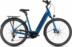 Cube Supreme Sport Hybrid EXC 625 Easy Entry Blue'n'black